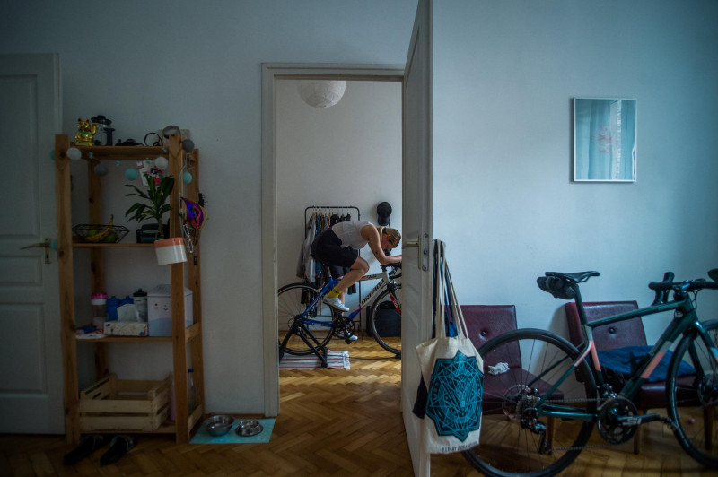 Koronavírus - Otthoni kerékpáros edzés