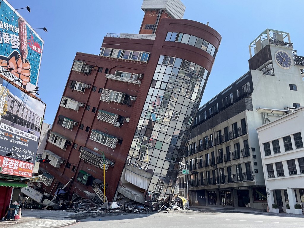 7,7-es erősségű földrengés volt Tajvan keleti partján