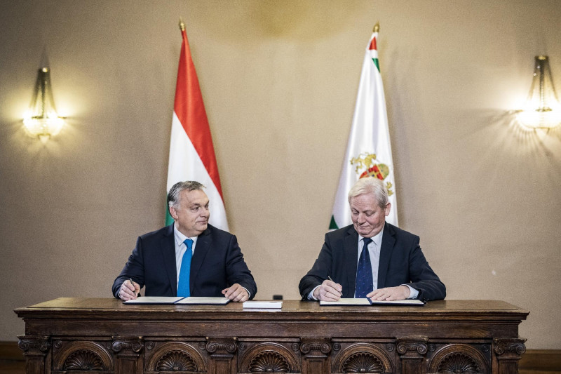 Orbán Viktor és Tarlós István aláírta a kormány és a főváros közötti megállapodást