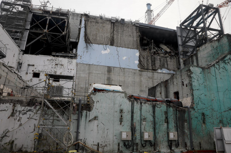 Biztonsági ellenőrzés a fukusimai atomerőműben