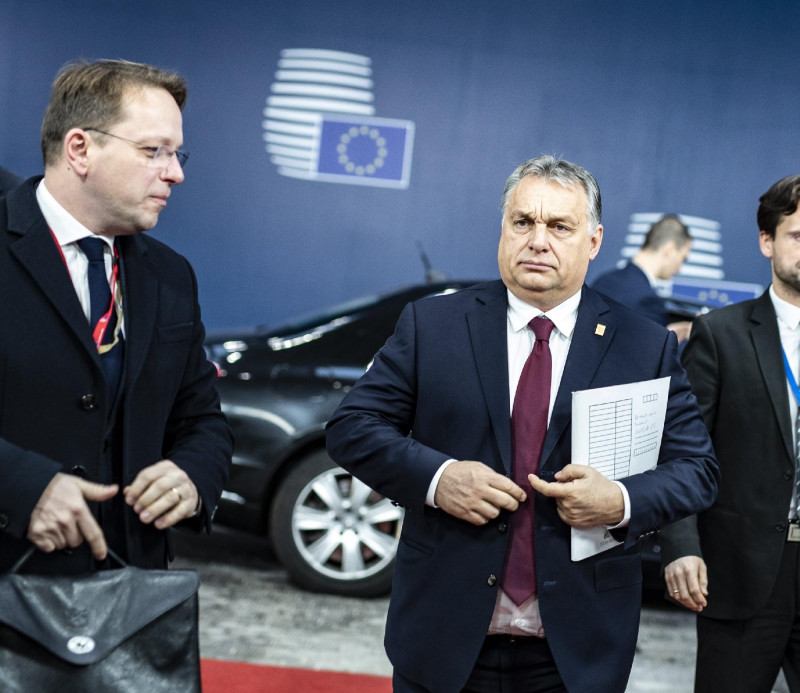 EU-csúcs/Brexit  - Orbán Viktor a rendkívüli Brexit-csúcson