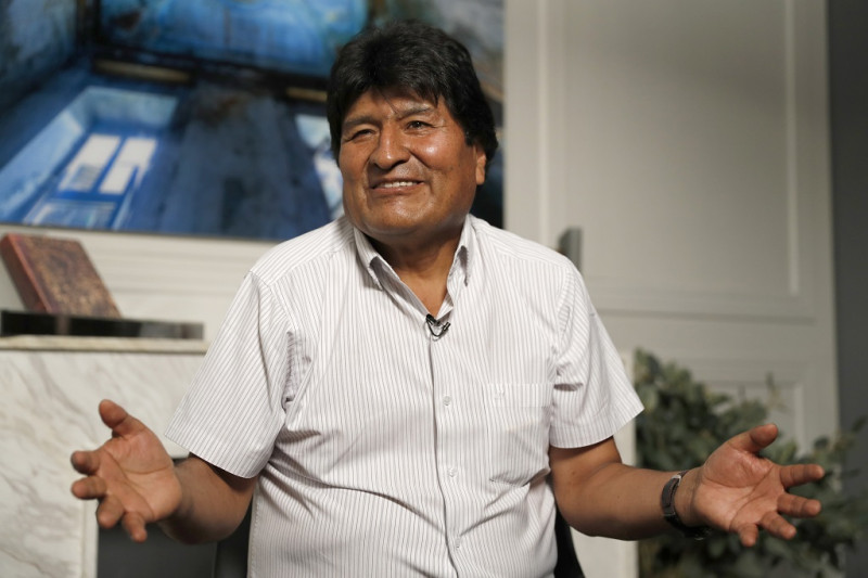 Bolíviai válság - Morales Mexikóban