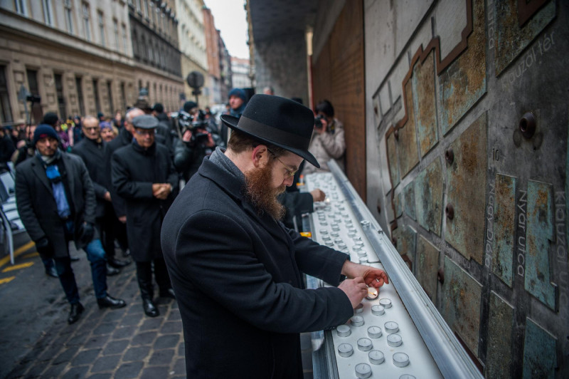 Megemlékezés a budapesti gettó felszabadulásának 75. évfor
