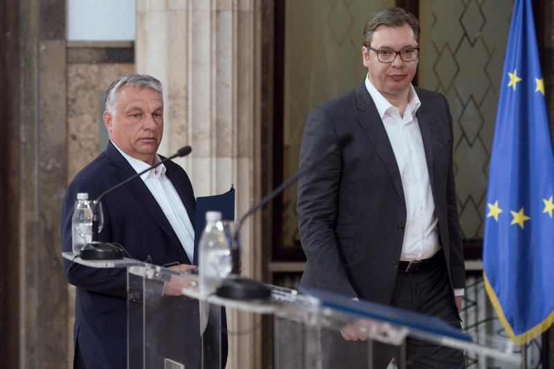Orbán Viktor Belgrádban