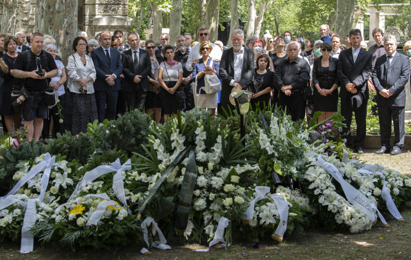 Bálint György temetése