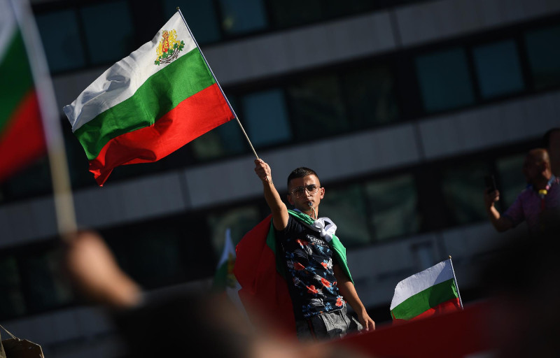 Kormányellenes tüntetés Bulgáriában