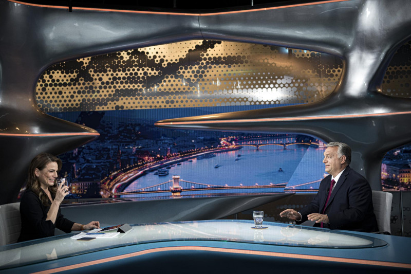 Orbán Viktor interjúja a Hír TV-ben