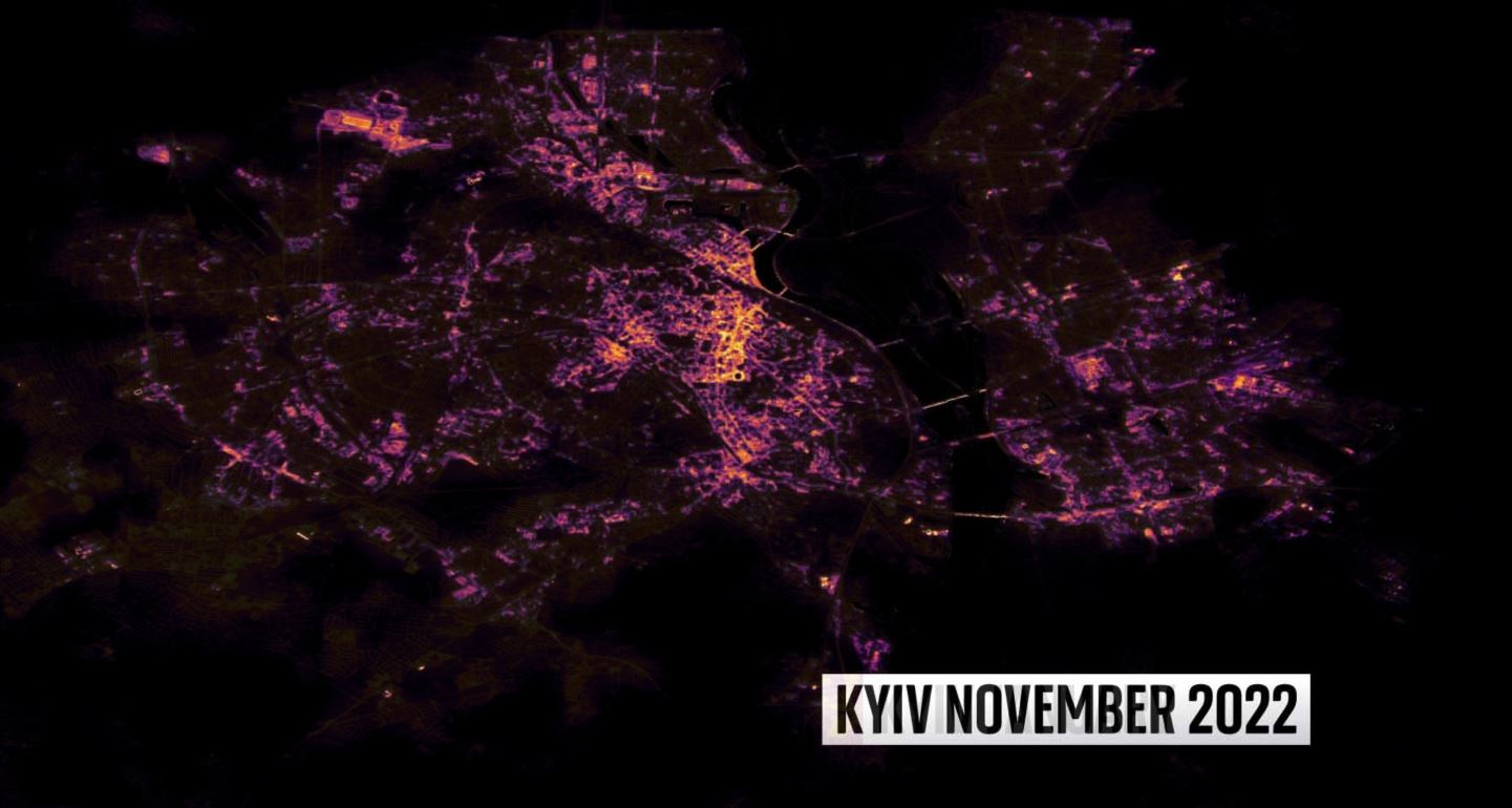 Sokkoló műholdképet tett közzé a NASA Ukrajnáról